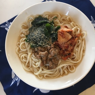 のっけうどん 簡単ランチ